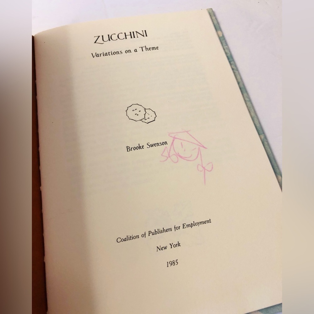 Zucchini Cookbook - Picture 2 of 3